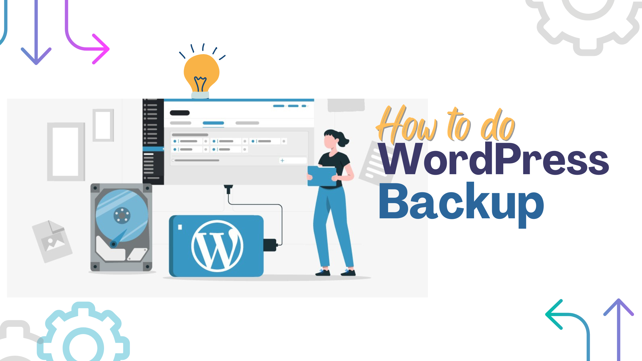 How to create wordpress backups the easy way